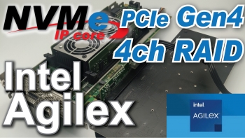 Image for NVMe IP core (NVMe Host Controller IP for PCIe Gen3/Gen4)