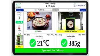 Image for Smart Food QC : AI-IoT powered Kitchen Management Platform for Cloud Kitchens, QSRs & Food Deliveries