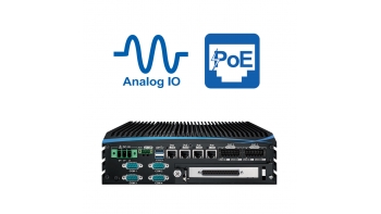 Image for ECX-1200 AIO 9th Gen Intel® Xeon®/Core™ i7/i5/i3 Processor Fanless Embedded System with 32-CH Analog Input and 2-CH Analog Output