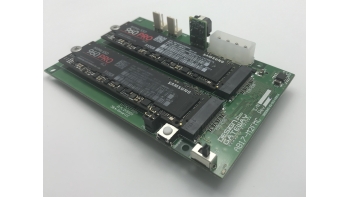 Image for M.2-FMC Adapter Board for NVMe SSD (AB17-M2FMC)