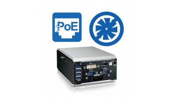 Image for SPC-4000 Series Intel Atom® x7-E3950 SoC (Apollo Lake-I) Ultra-compact Fanless PoE+ Embedded Box PC