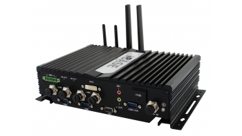 Image for EN50155-Certified MPT-3000R Fanless Railway System Powered by Intel® Atom® Processor E3845