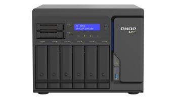 Image for TS-h886 | Intel® Xeon® D desktop QuTS hero NAS with four 2.5GbE ports, designed for real-time SnapSync data backup and virtual machine applications