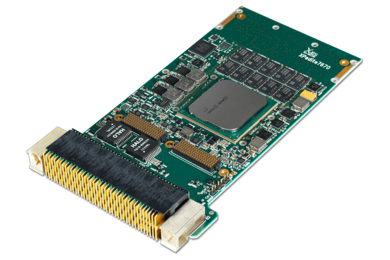 XPedite7670| デュアル 10 ギガビット・イーサネットと XMC サイト対応