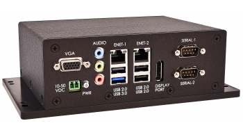 Image for Rugged Intel Atom® Quad-Core Industrial Computer with Two Ethernet and USB 3.0