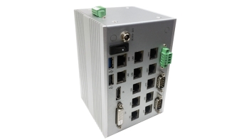 Image for MIRO2-eIO system :DIN-Rail Embedded System with eIO extension solution