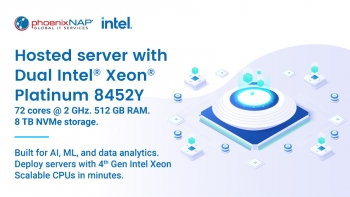 Image for Hosted server with Dual Intel® Xeon® Dual Platinum 8452Y