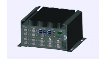 Image for 基于英特尔 Raptor Lake P 平台的无风扇工业电脑。