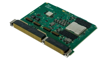 Image for XCalibur4840 | Intel® Xeon® D-2700 Processor-Based 6U VPX-REDI Module with 64 GB of DDR4, 40 Gigabit Ethernet, and SecureCOTS™