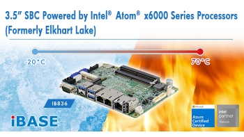 Image for IB836 - Intel® Atom® x6000 series 3.5" Single Board Computer