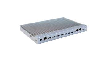 Image for SXRL-20 Intel® Alder Lake/Raptor Lake-U Processor based Fanless Mini PC Support 4HDMI_OUT plus 1HDMI_IN for multiple displays.