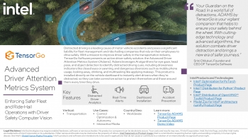 Image for Adavanced Driver Attention Metrics System