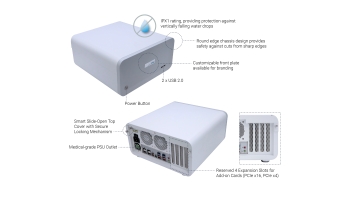 Image for MAB-T600-B1 Medical Grade Full Feature Box PC, 60601-1 Certified
